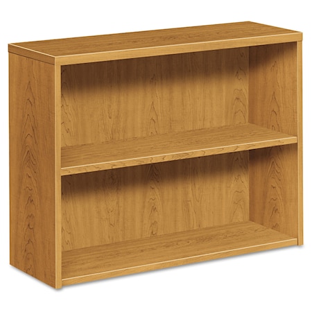 Hon Laminate Bookcase, Two-Shelf, 36w x 13-1/8d x 29-5/8h, Harvest H105532.CC